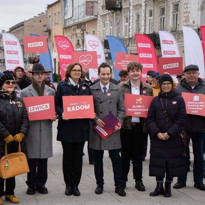 Wyborcza trasa Lewicy - Radom, dnia 07 marca 2024r.